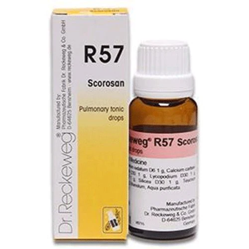 R57 Scorosan Pulmonary Tonic Drops - Dr. Reckeweg