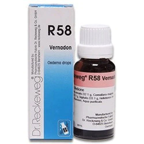 R58 Vernadon Drops For Oedema - Dr. Reckeweg