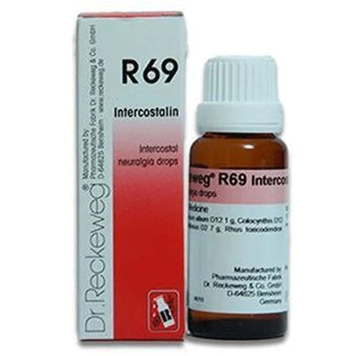 R69 Intercostalin Drops For Pains Between Ribs - Dr. Reckeweg