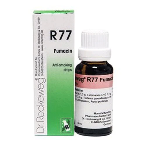R77 Fumacin Drops for Anti-Smoking - Dr. Reckeweg
