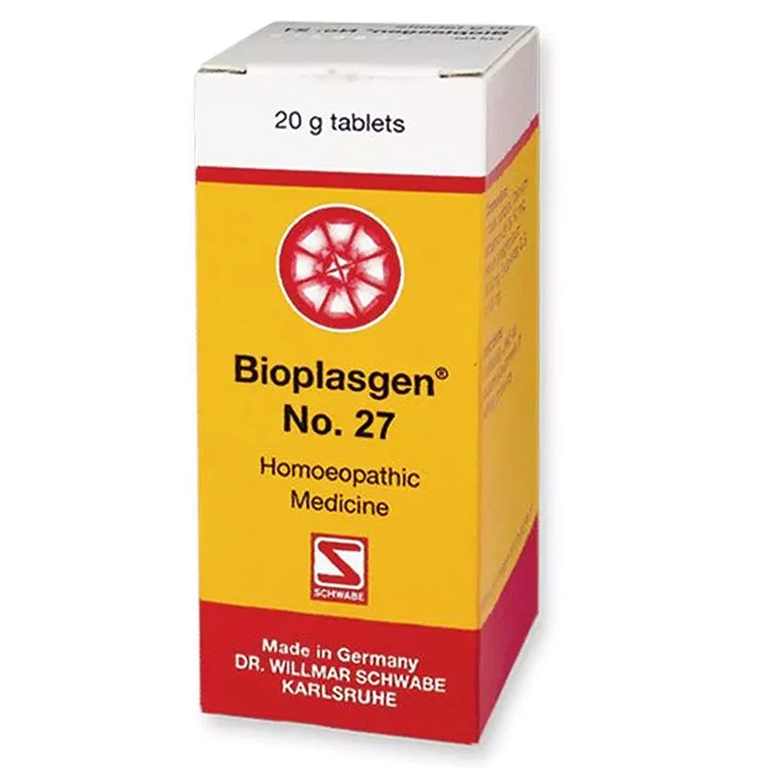 Bioplasgen 27 For Lack of Vitality - Dr. Schwabe