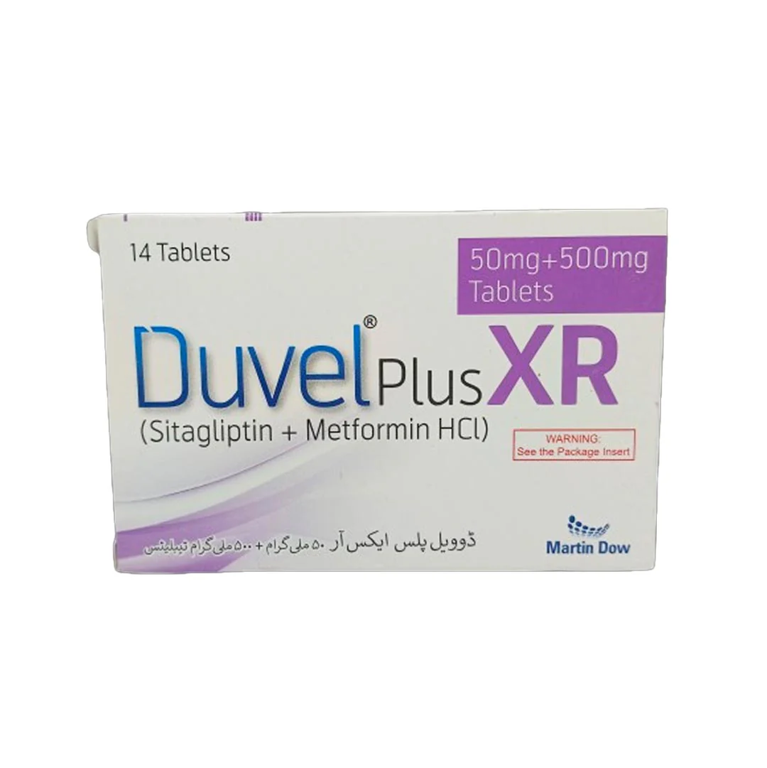 Duvel Plus XR (Sitagliptin/Metformin) Tablets 50/500mg, 14 Ct - Martin Dow