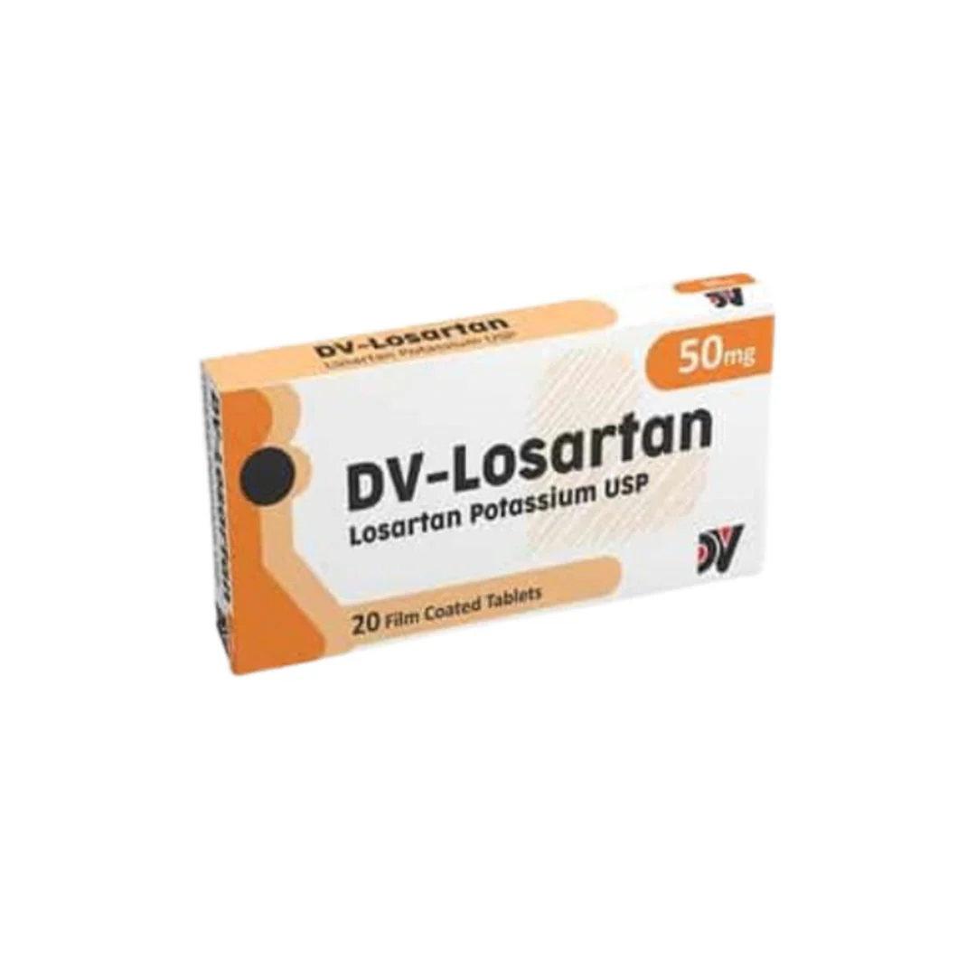 DV-Losartan (Losartan) 50mg, 20 Ct - Don Valley