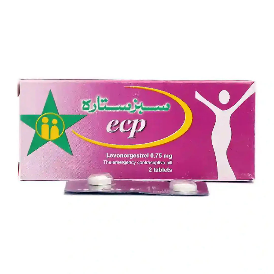 ECP (Levonorgestrel) 0.75mg, 2 Ct - GreenStar