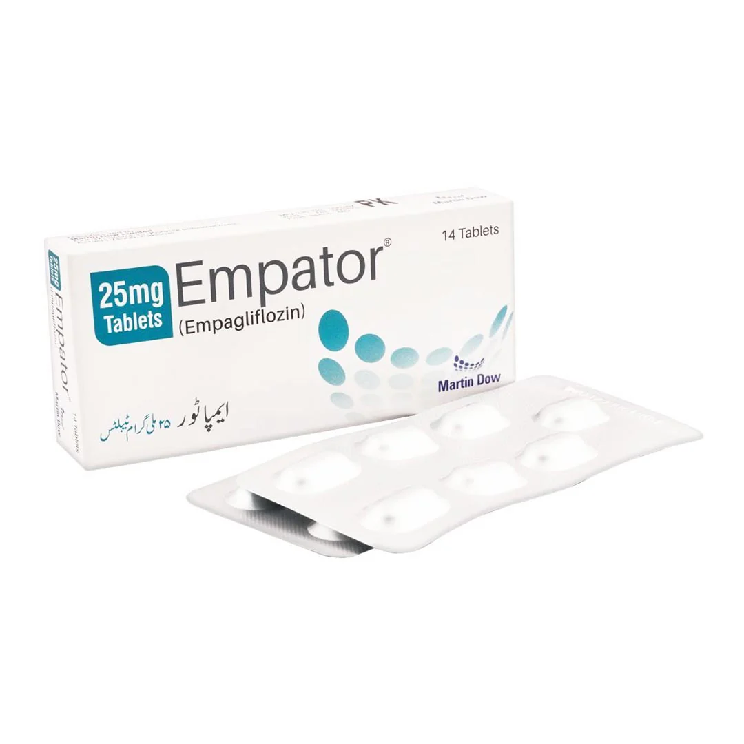 Empator (Empagliflozin) 25mg, 14 Ct - Martin Dow