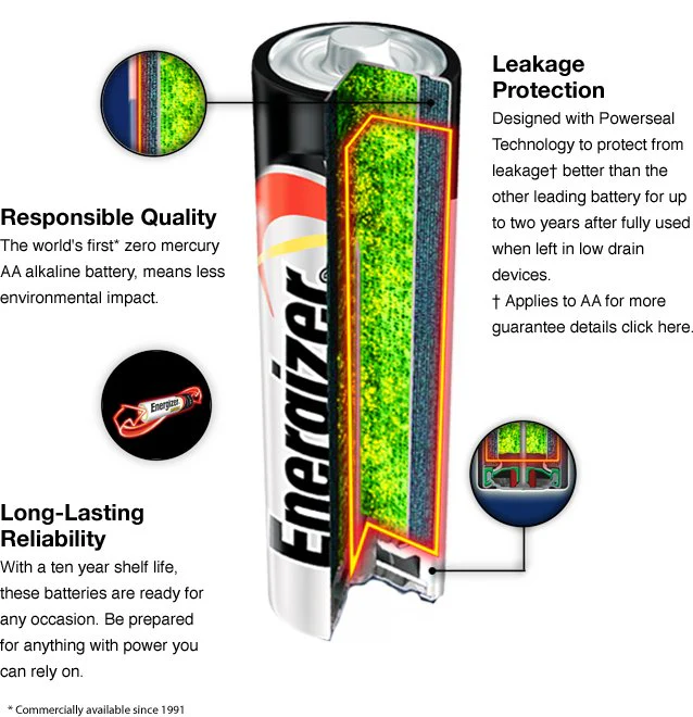 Energizer Max AA Batteries, 4 Ct - Image 3