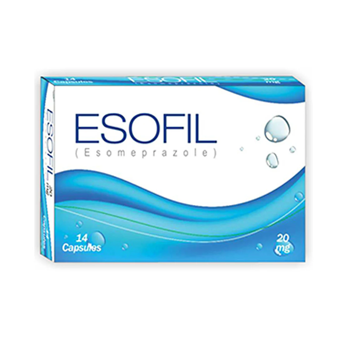 Esofil (Esomeprazole) 20mg, 14 Ct - Saffron