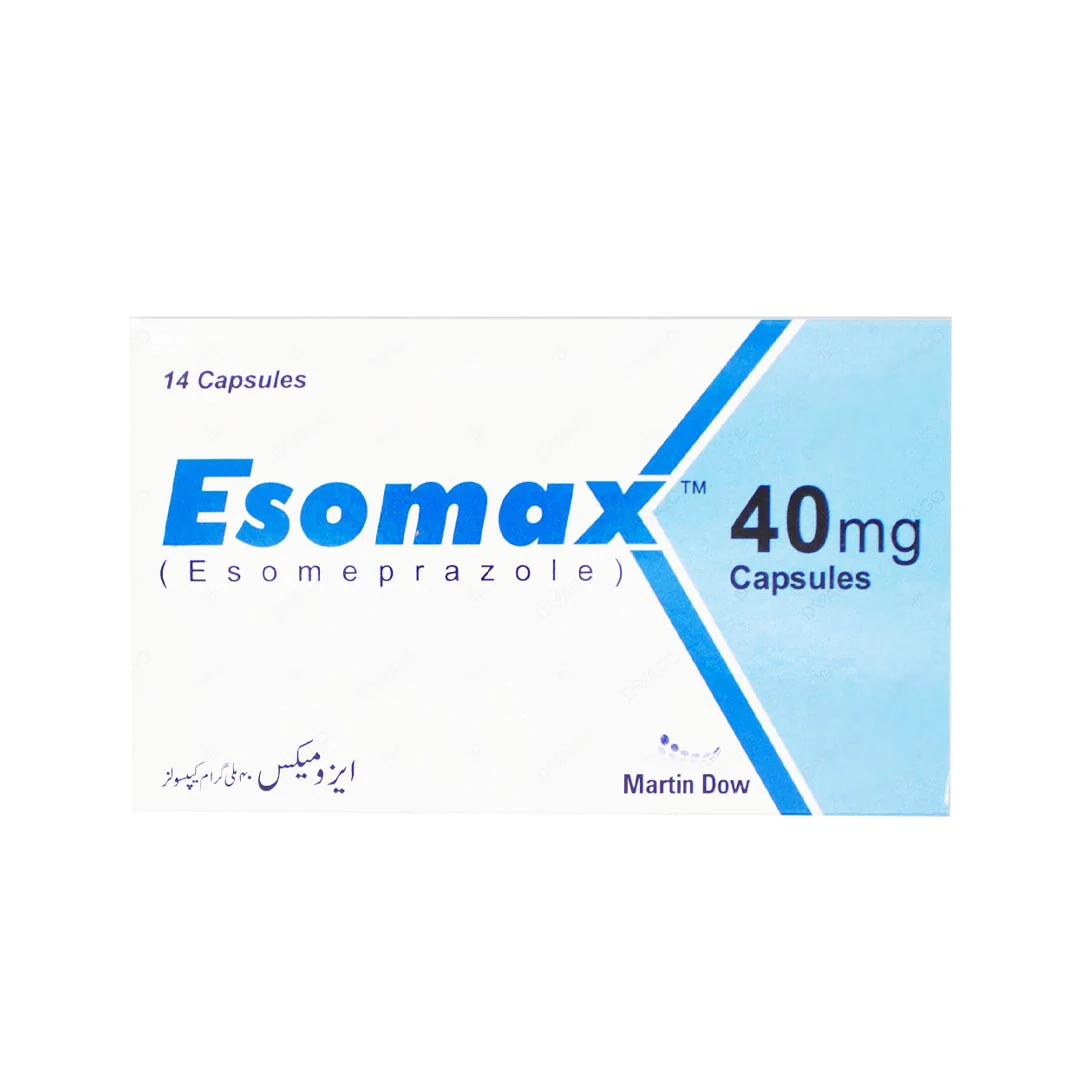 Esomax (Esomeprazole) 40mg, 14 Ct - Martin Dow