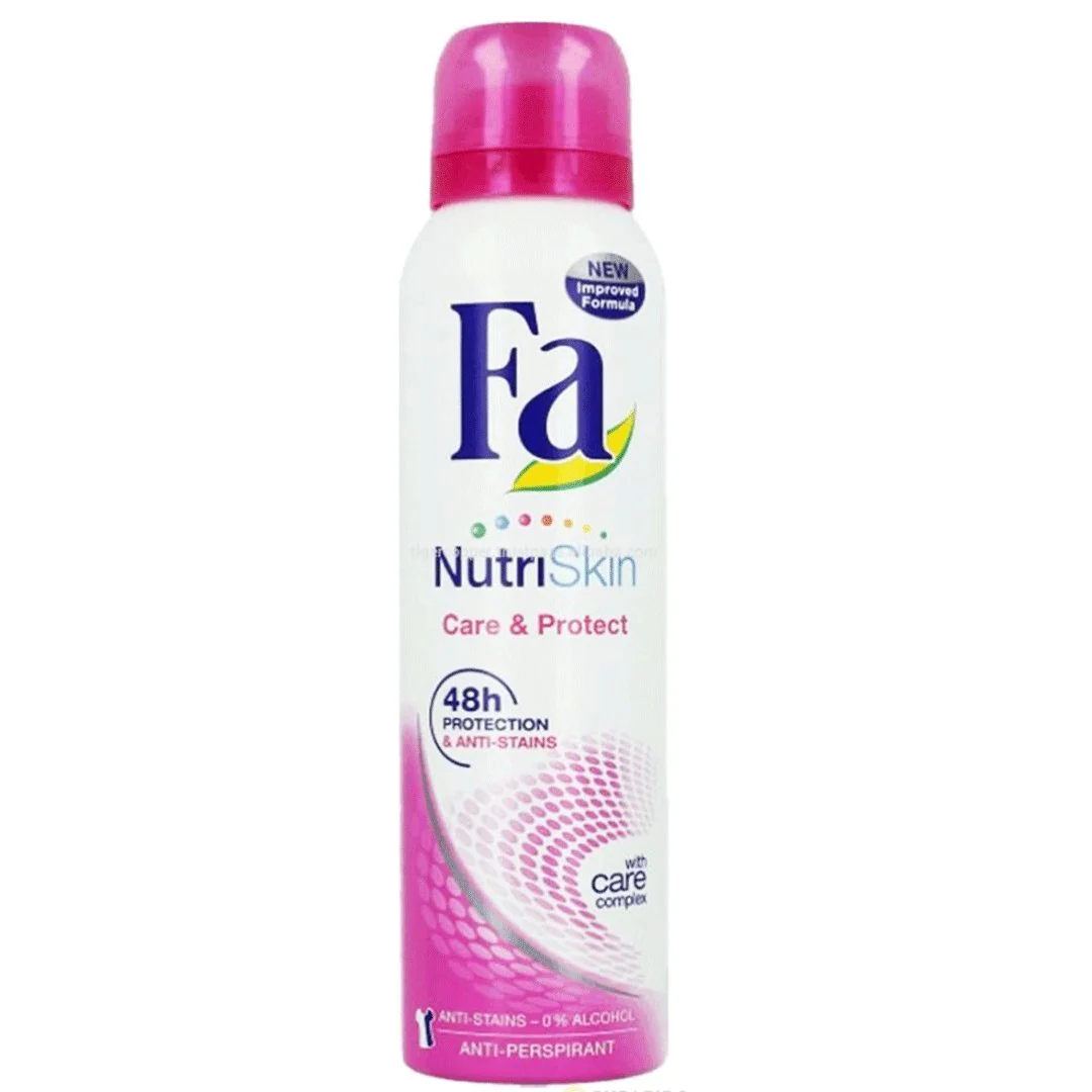 Fa Nutri Skin Care & Protect Men Antiperspirant Spray, 200ml