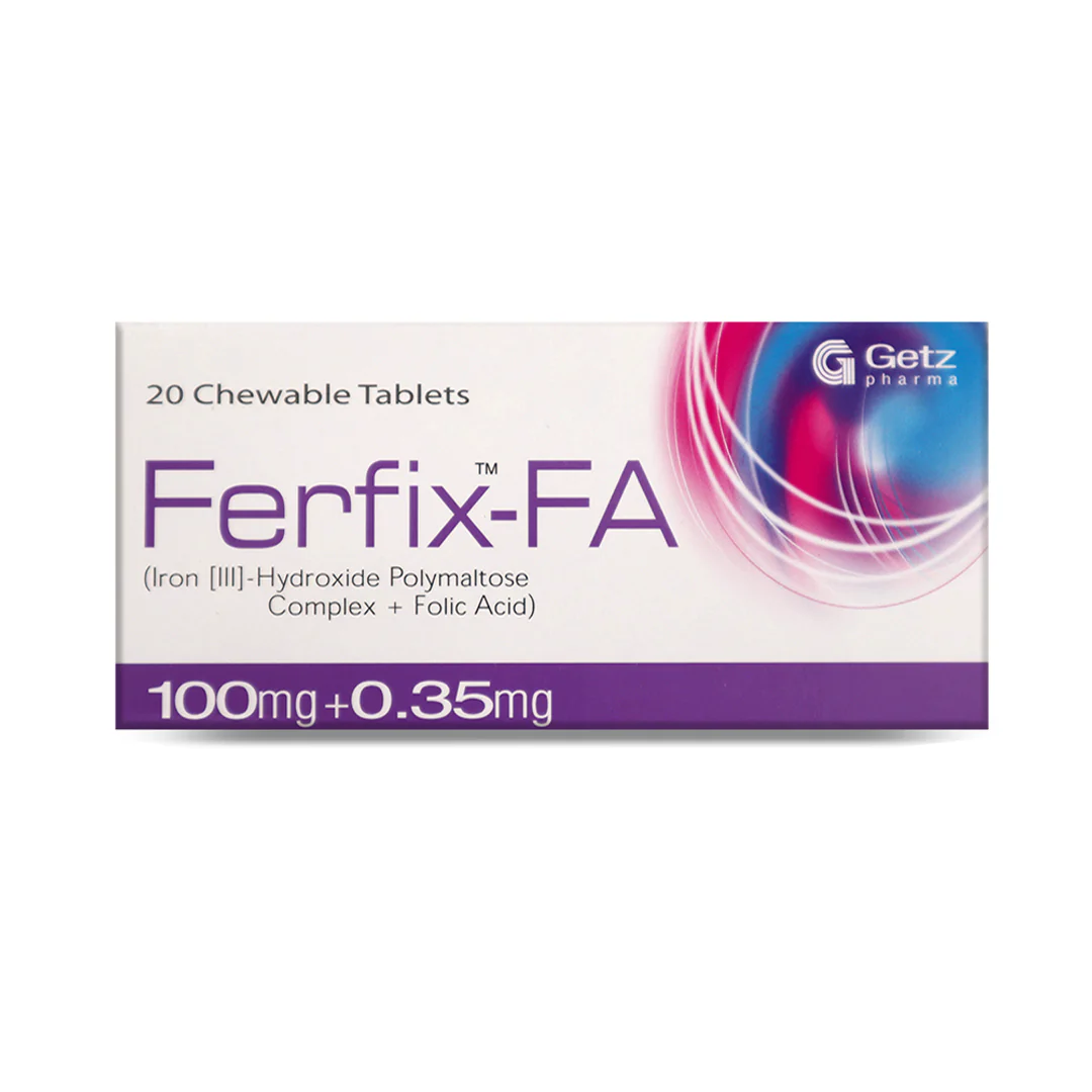 Ferfix-FA, 20 Ct - Getz Pharma