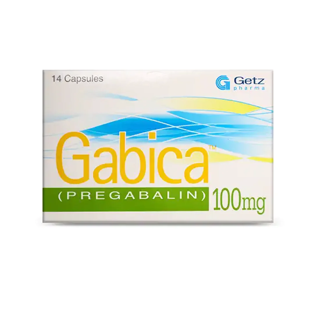 Gabica (Pregabalin) 100mg, 14 Ct - Getz Pharma