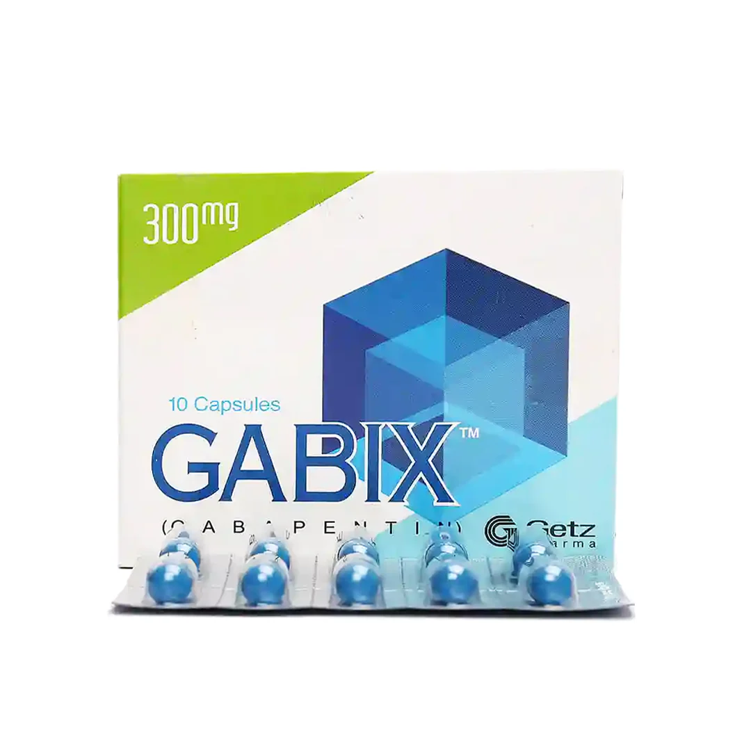 Gabix (Gabapentin) 300mg, 10 Ct - Getz Pharma