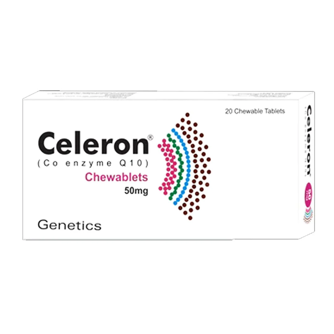 Genetics Celeron Chewablets 50mg, 20 Ct