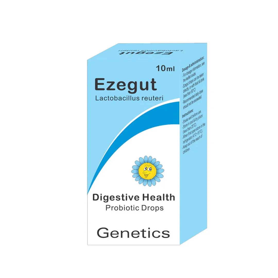 Genetics Ezegut Probiotic Drops for Infants, 10ml
