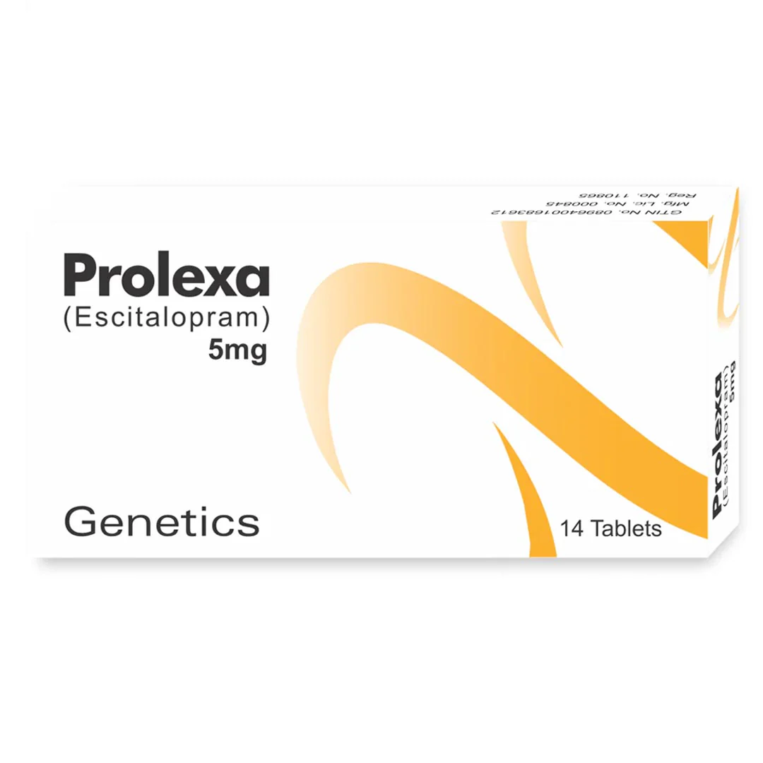 Prolexa (Escitalopram) 5mg, 14 Ct - Genetics
