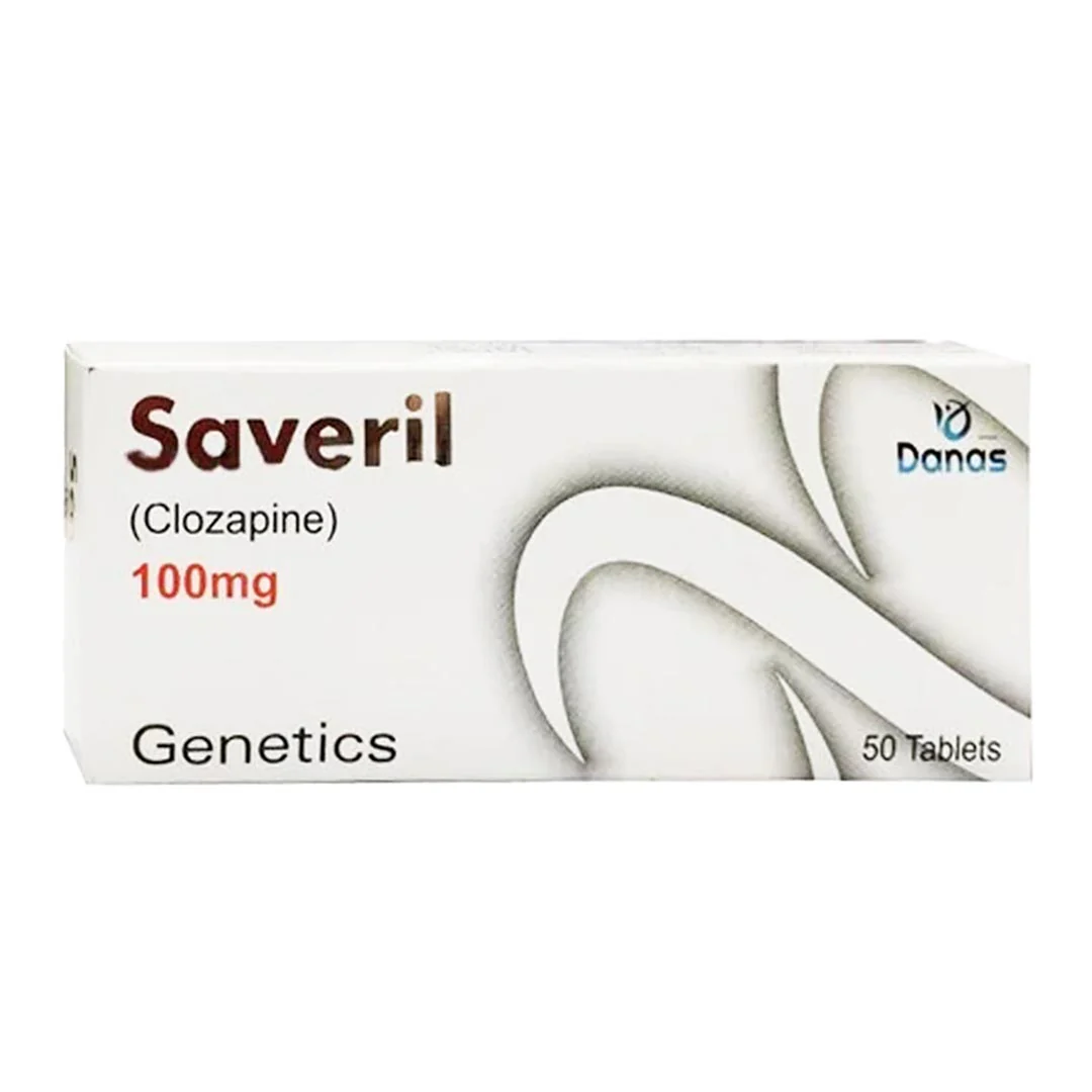 Genetics Saveril 100mg, 50 Ct