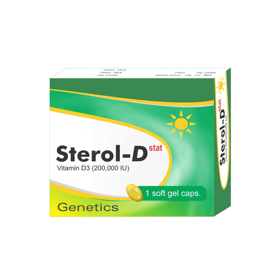 Genetics Sterol-D (Vitamin D3), 200,000 IU