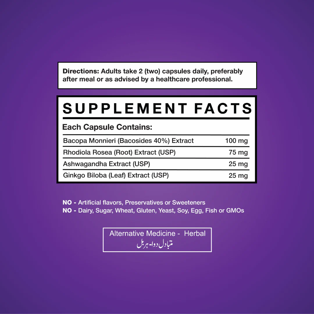 Get Alyve Memory & Focus, 60 Ct - Image 2