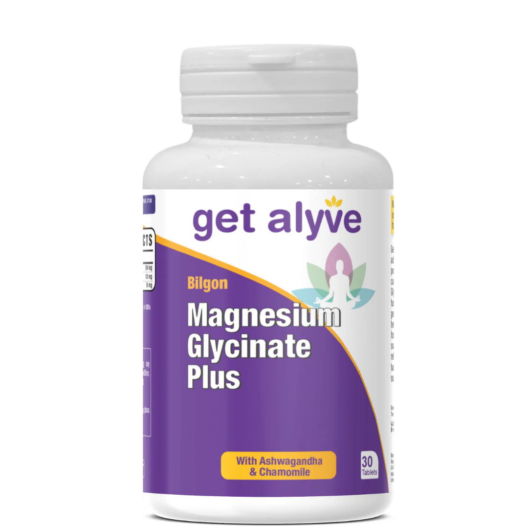 Get Alyve Magnesium Glycinate Plus, 30 Ct