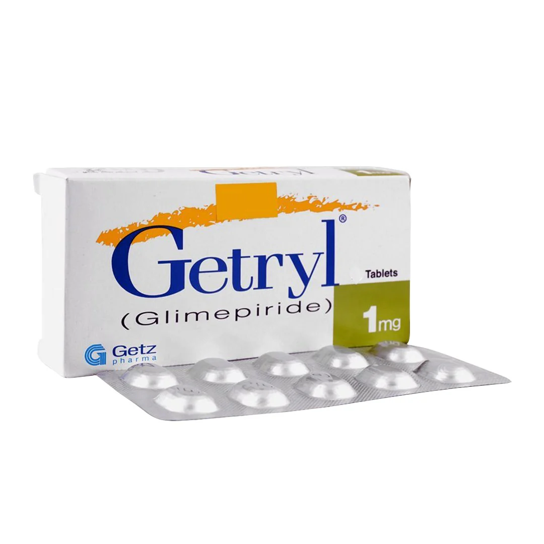 Getryl (Glimepiride) 1 mg, 30 Ct - Getz Pharma