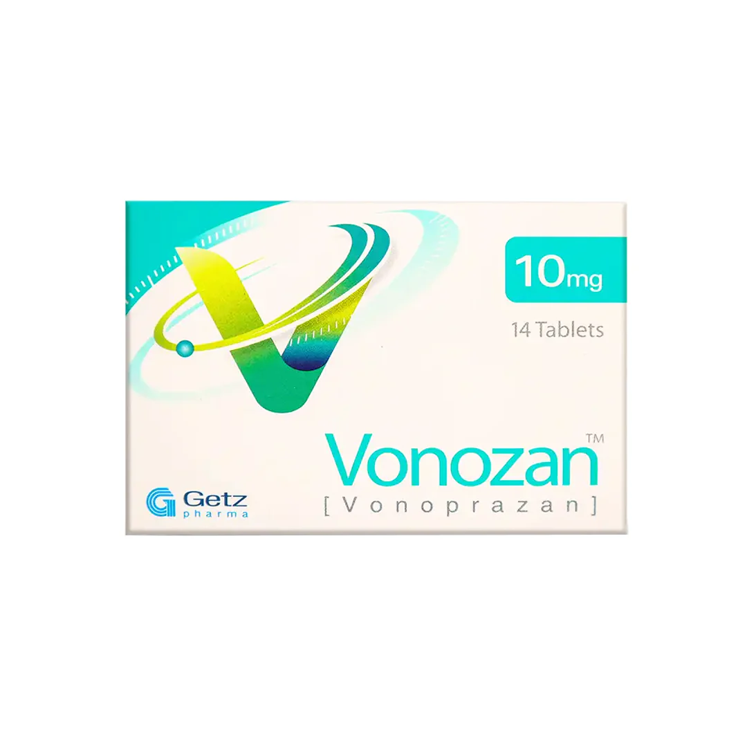 Vonozan (Vonoprazan) 10mg, 14 Ct - Getz Pharma