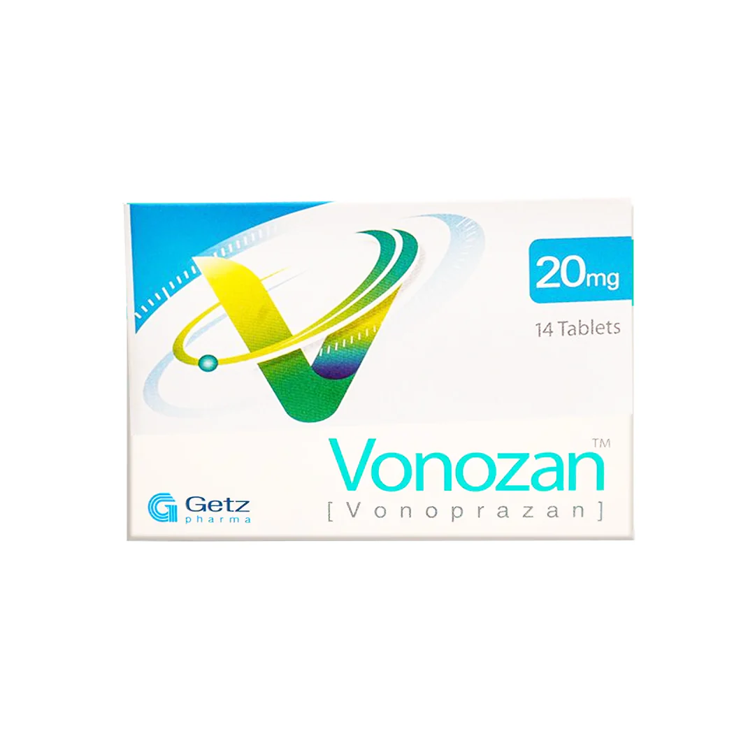 Vonozan (Vonoprazan) 20mg, 14 Ct - Getz Pharma