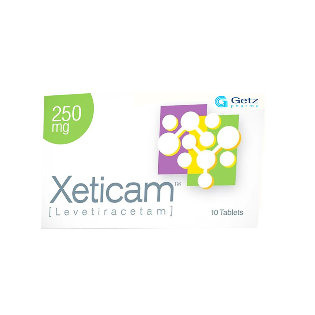 Xeticam (Levetiracetam) 250mg, 10 Ct - Getz Pharma