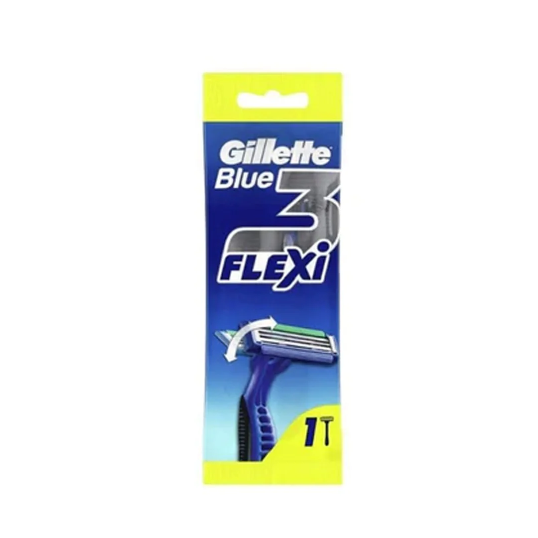 Gillette Blue 3 Flexi Men's Disposable Razor, 1 Ct
