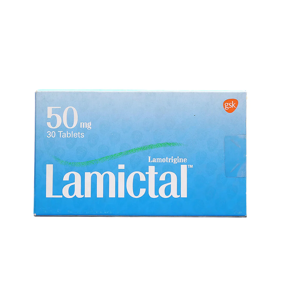 Lamictal (Lamotrigine) 50mg, 30 Ct - GSK