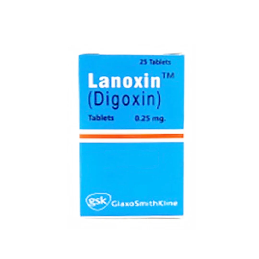 GSK Lanoxin (Digoxin) 0.25mg, 25 Ct
