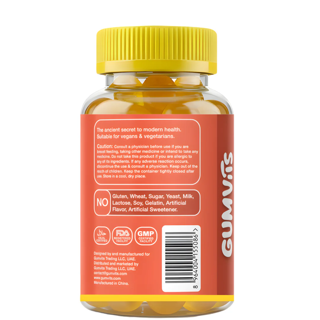 Gumvits Berberine 450mg Gummies, 60 Ct - Image 4