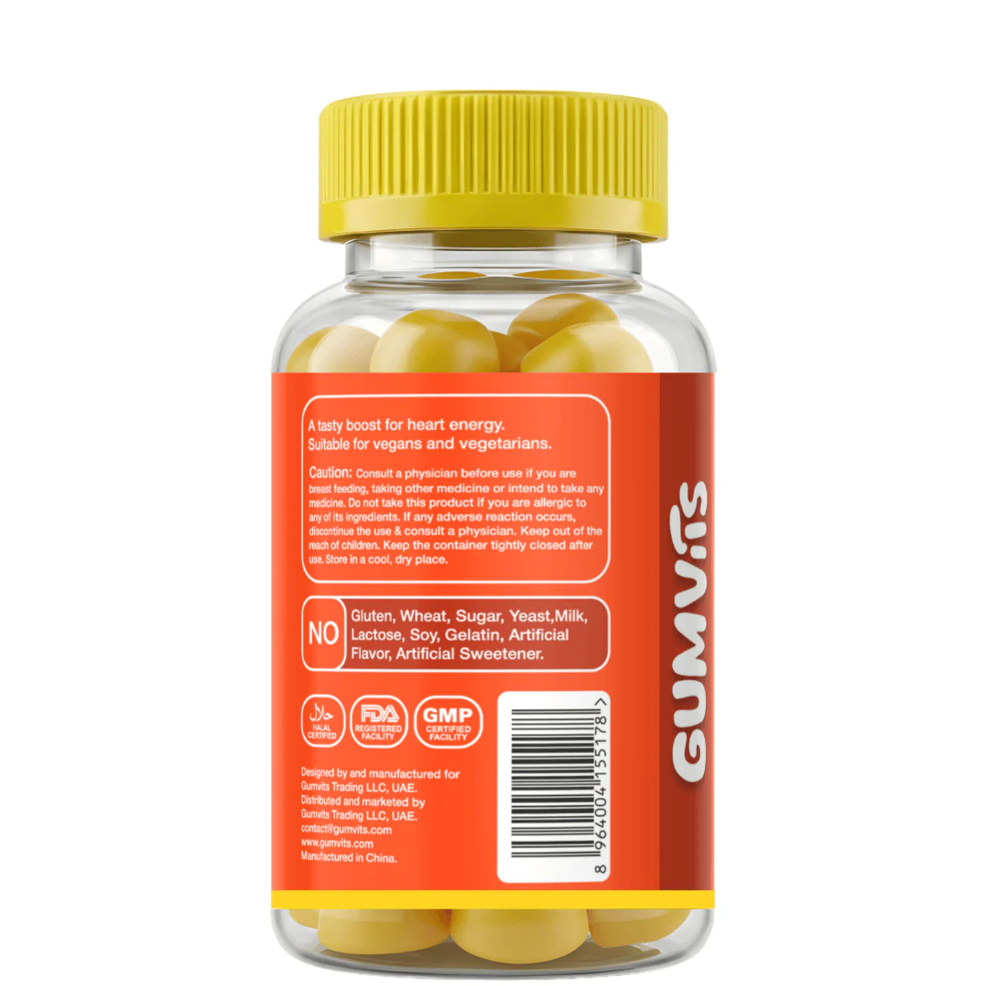 Gumvits CoQ10 200mg Gummies, 60 Ct - Image 5