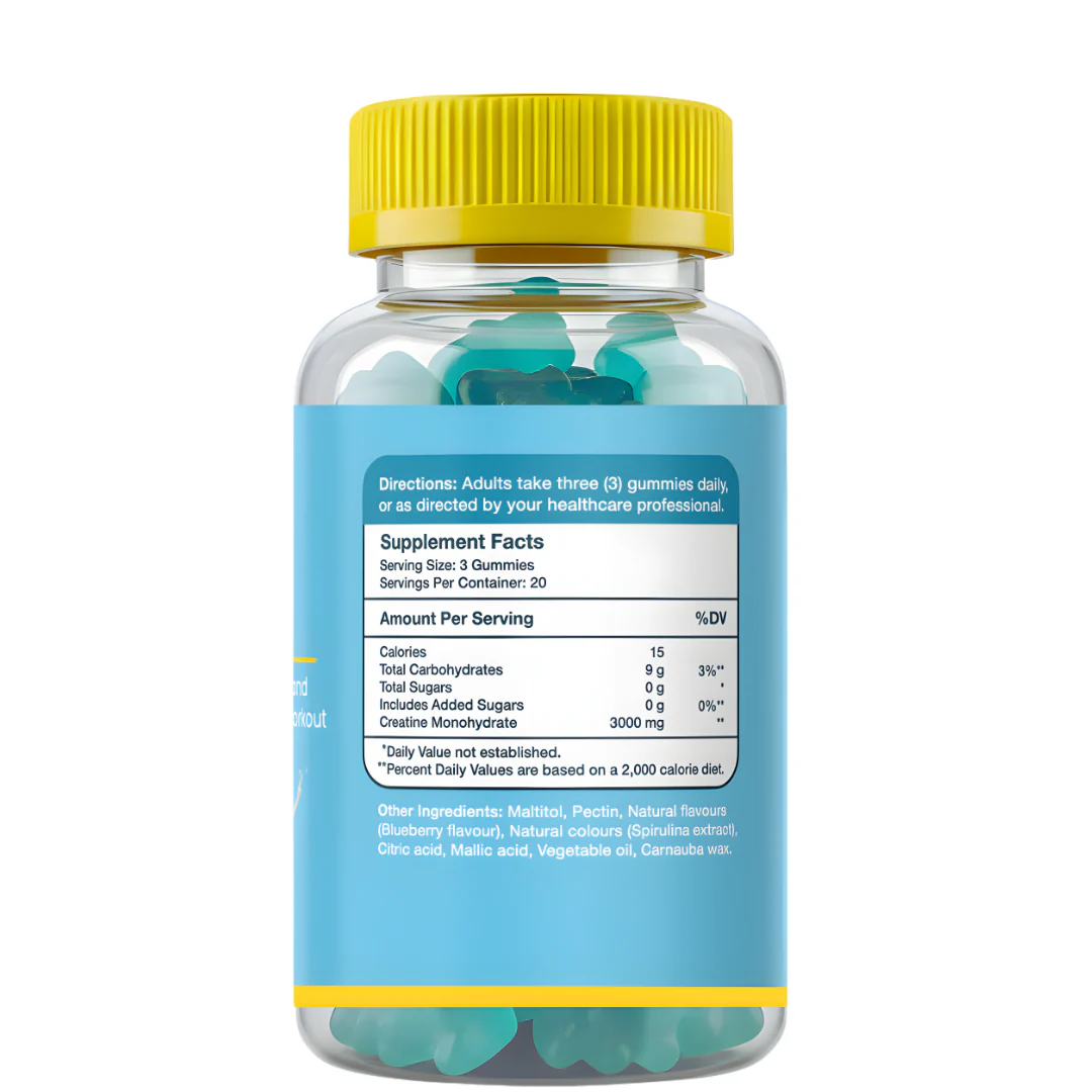 Gumvits Creatine 3000mg Gummies, 60 Ct - Image 3