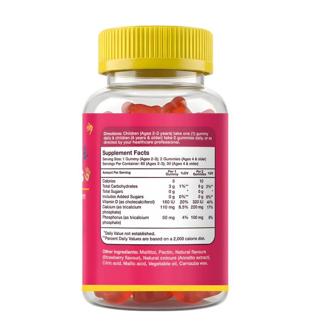 Gumvits Kids Bones Gummies, 60 Ct - Image 3