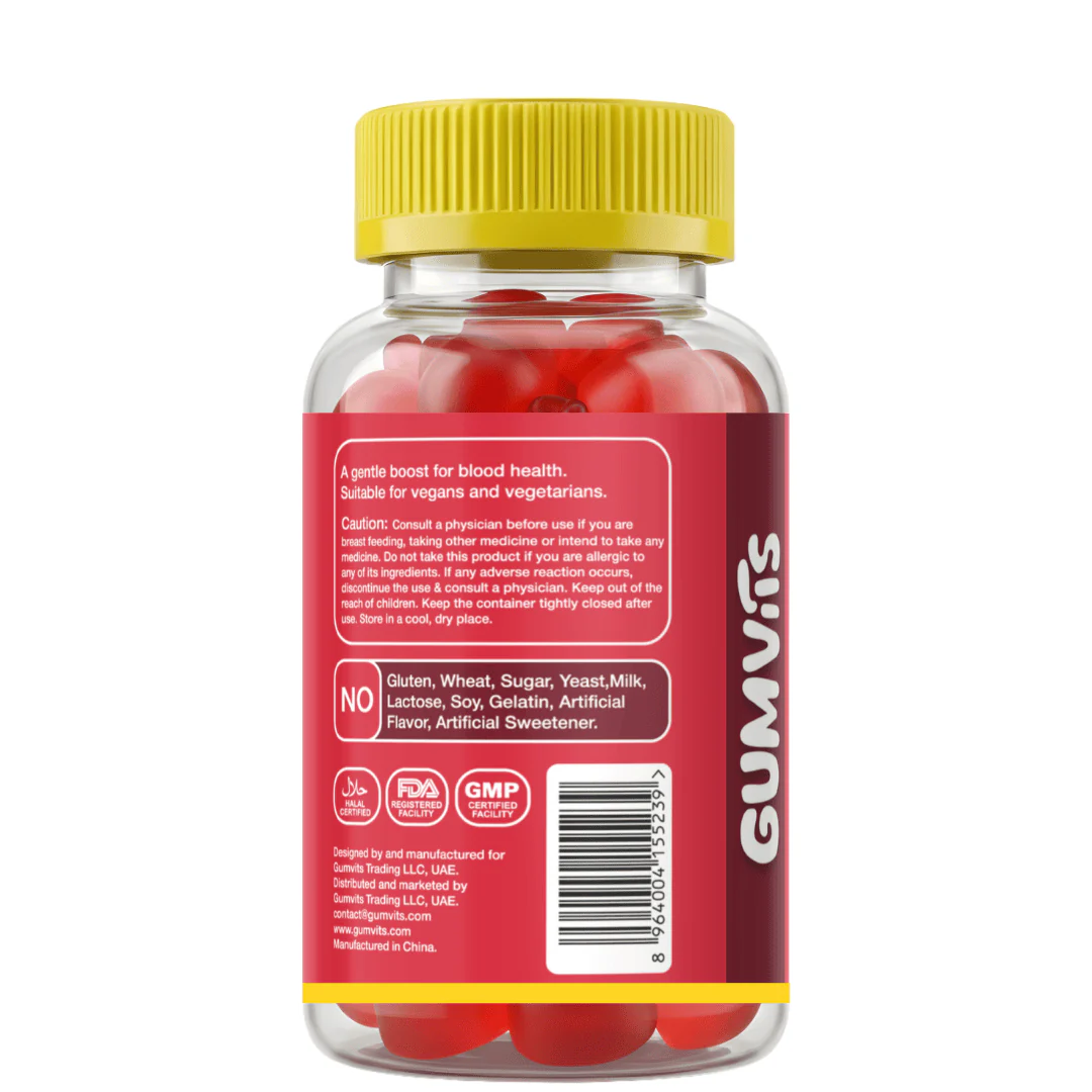 Gumvits Mild Iron Gummies, 60 Ct - Image 5