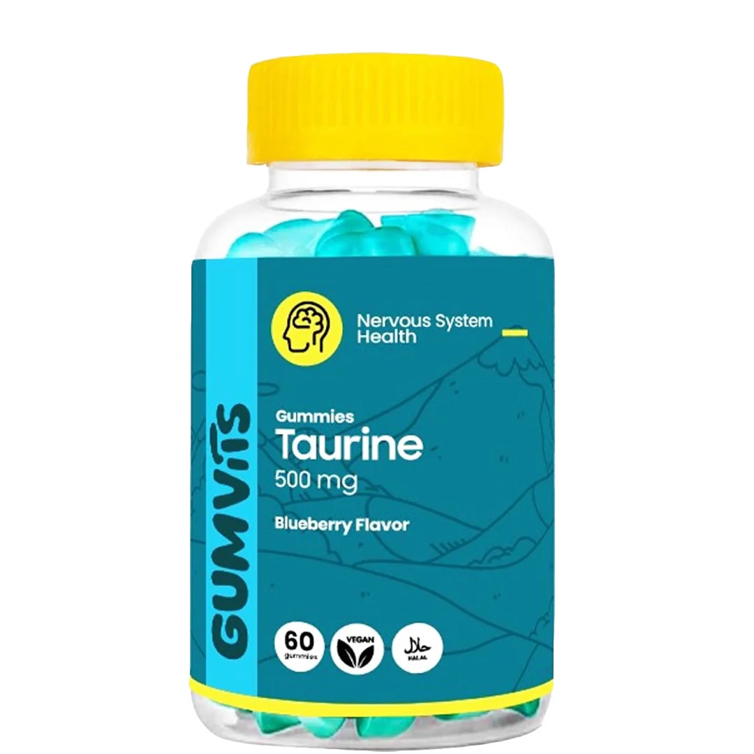 Gumvits Taurine 500mg Gummies, 60 Ct