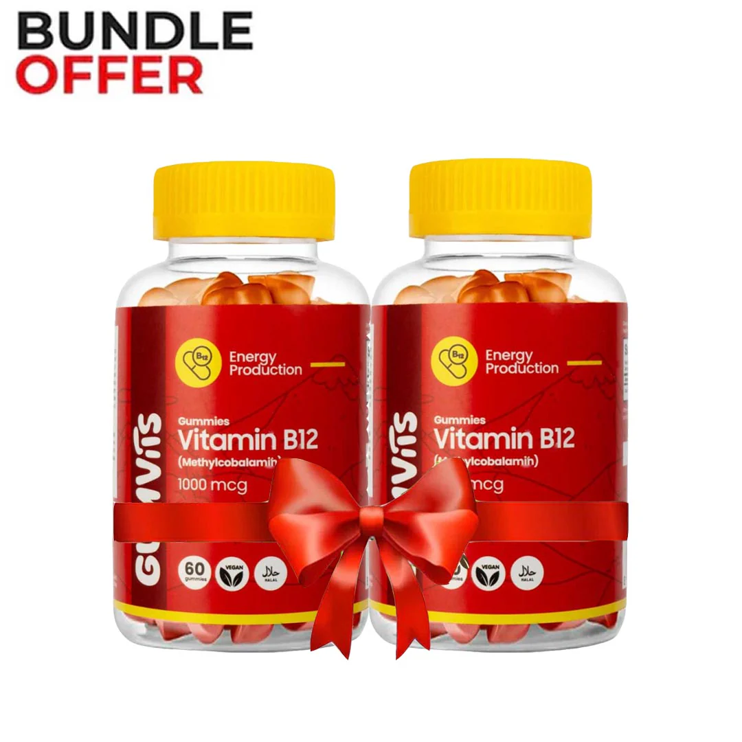 Gumvits Vitamin B12 1000mcg Gummies, 60 Ct - Image 2