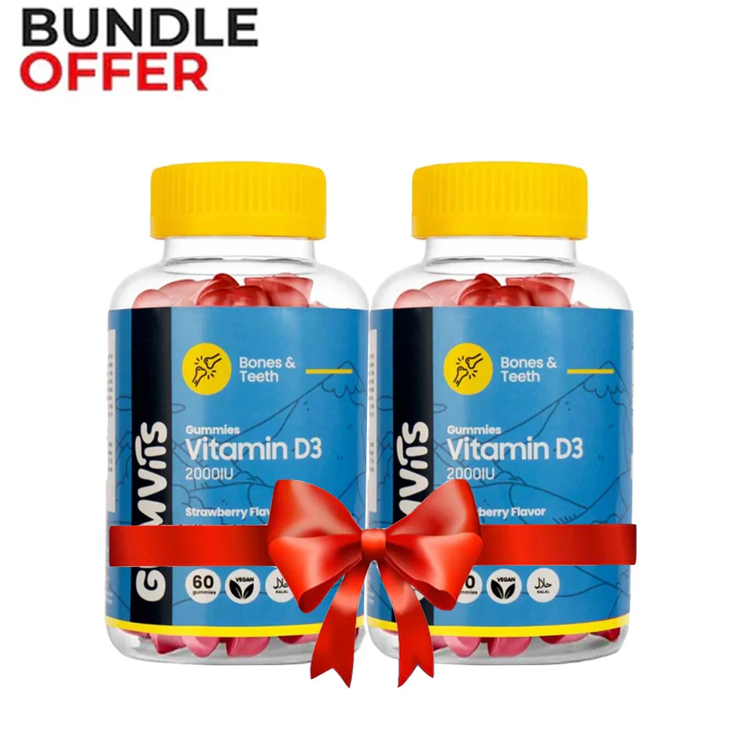Gumvits Vitamin D3 2000IU Gummies, 60 Ct - Image 2