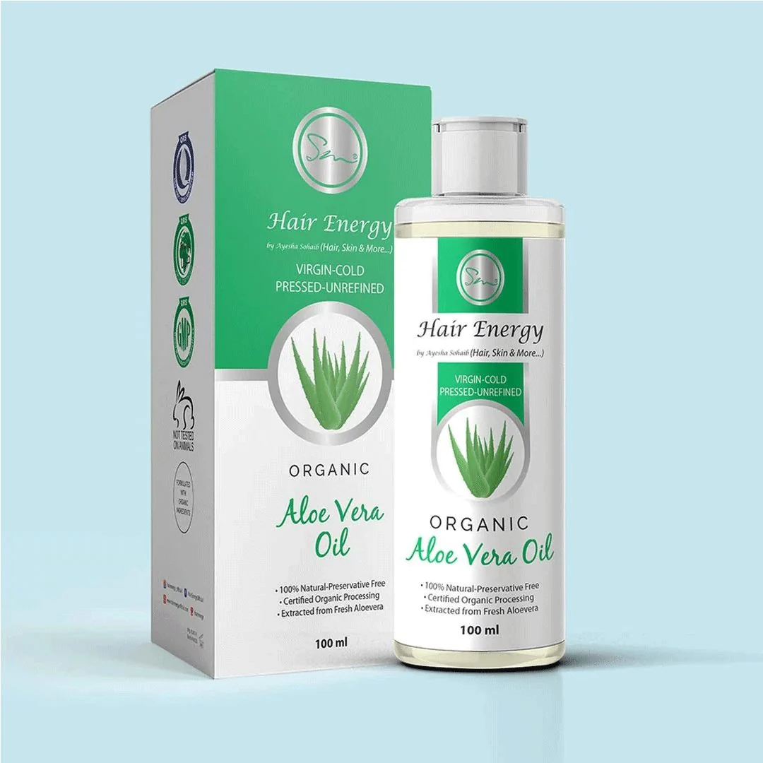 Organic Aloe Vera Oil - Hair Energy