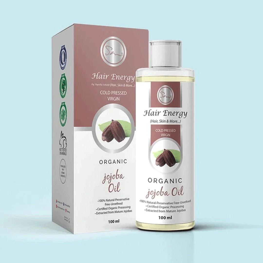 Organic Jojoba Oil - Hair Energy