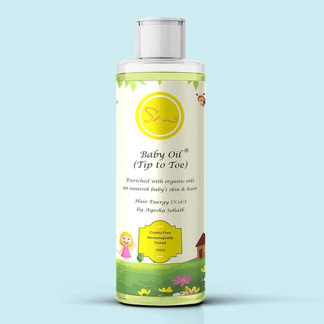 Tip to Toe Baby Oil - Hair Energy