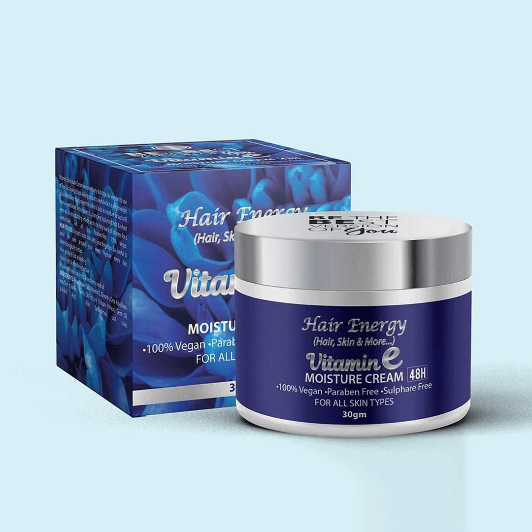 Vitamin E Moisture Cream 48H - Hair Energy