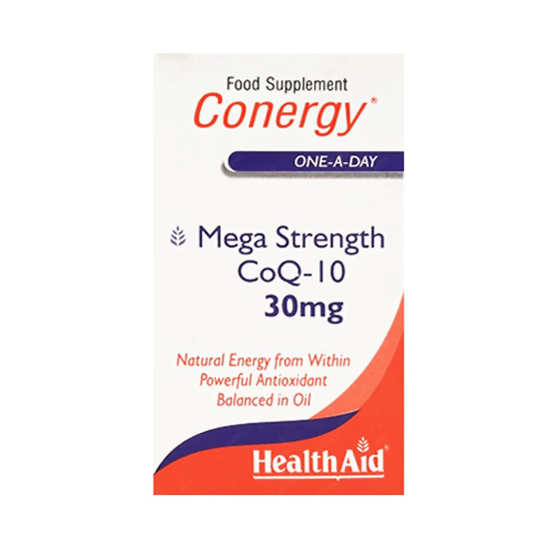HealthAid Conergy CoQ-10, 15 Ct