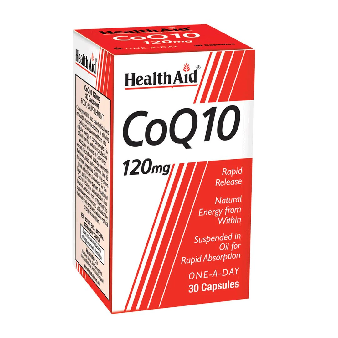HealthAid CoQ10 120mg, 30 Ct