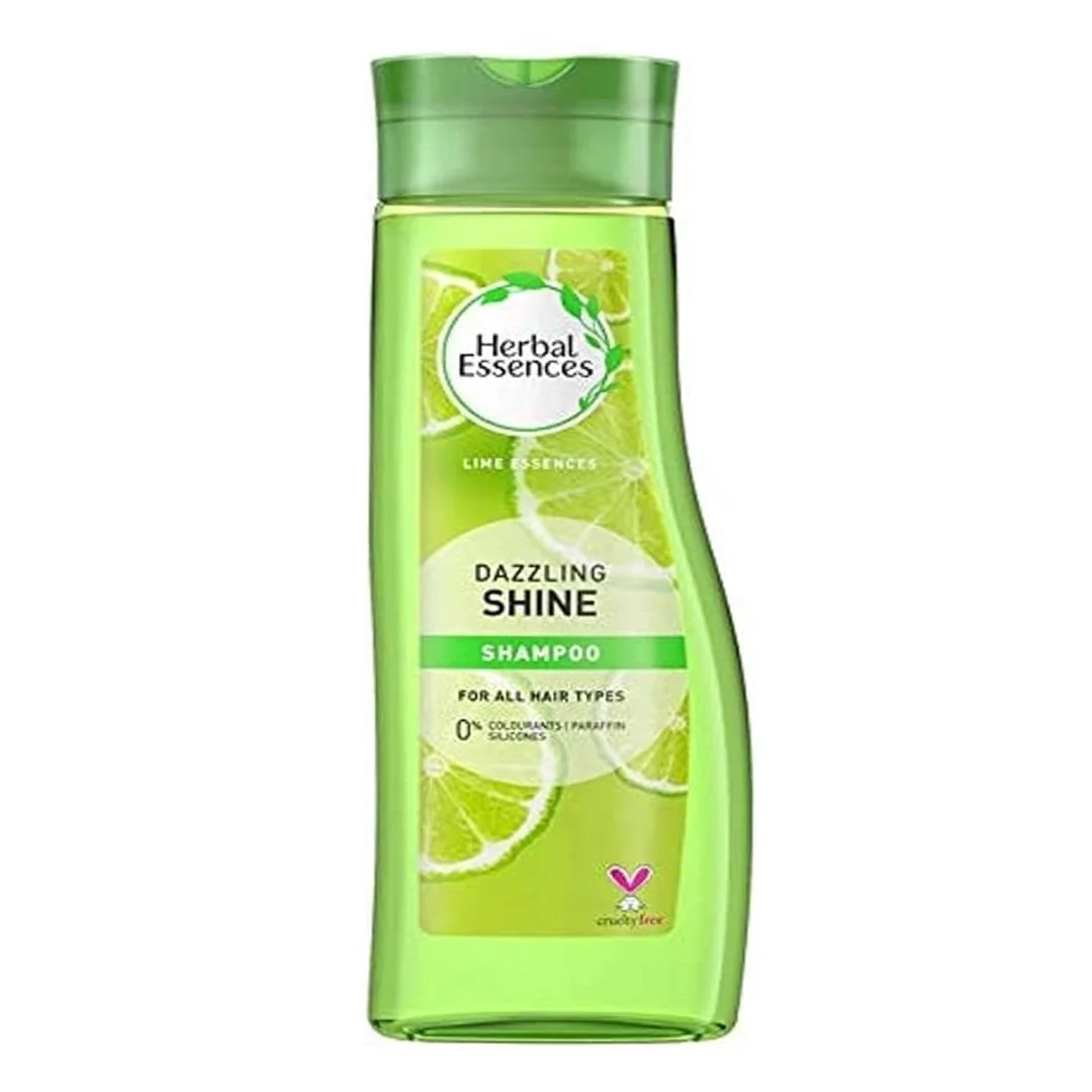 Herbal Essences Dazzling Shine Shampoo with Lime Essences, 400ml