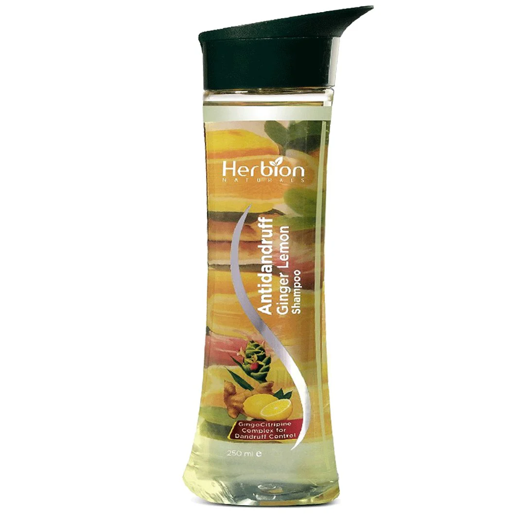 Herbion Antidandruff Ginger Lemon Shampoo, 250ml