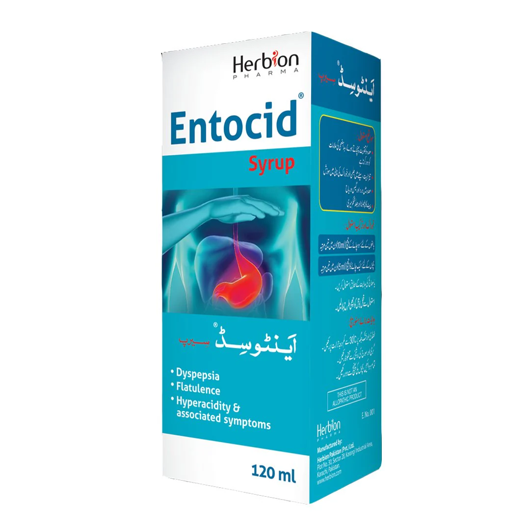 Herbion Entocid Syrup, 120ml