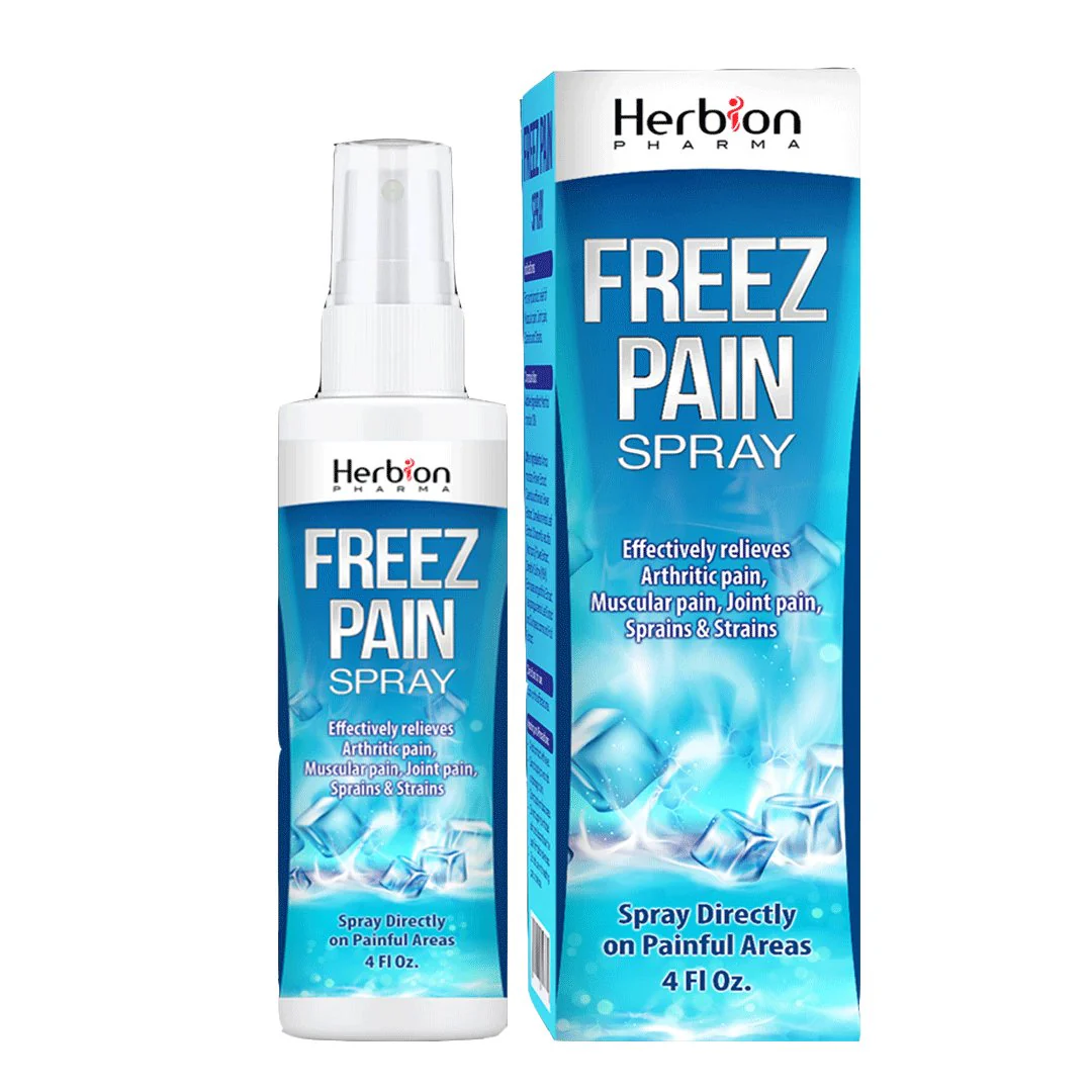 Herbion Freez Pain Spray, 4 Oz