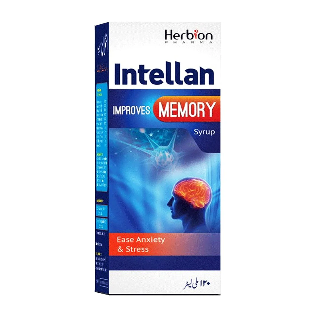 Herbion Intellan Syrup for Memory, 120ml