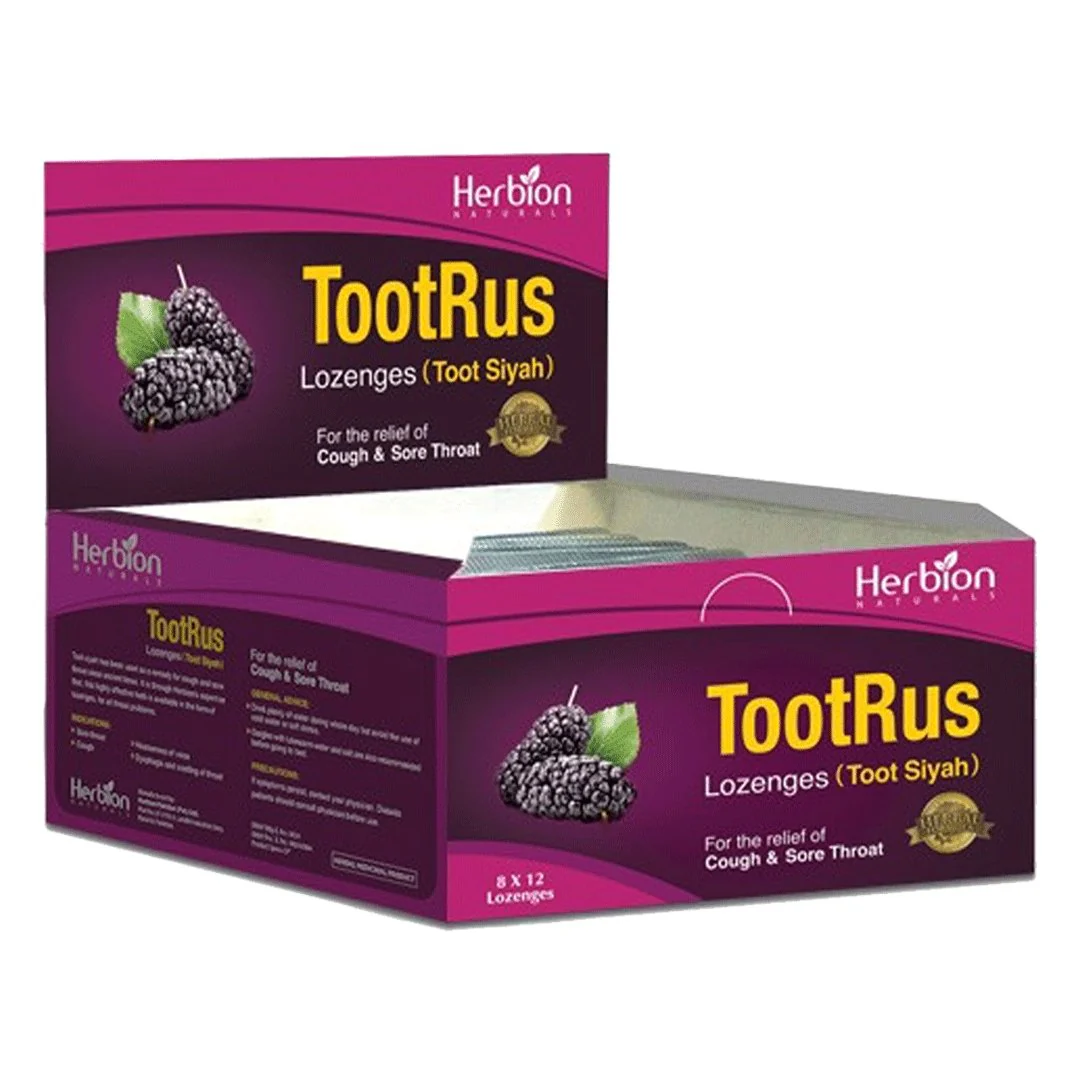 Herbion TootRus Lozenges, 96 Ct